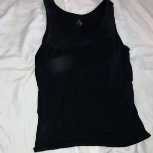 Classic Black Sleeveless Tank Top